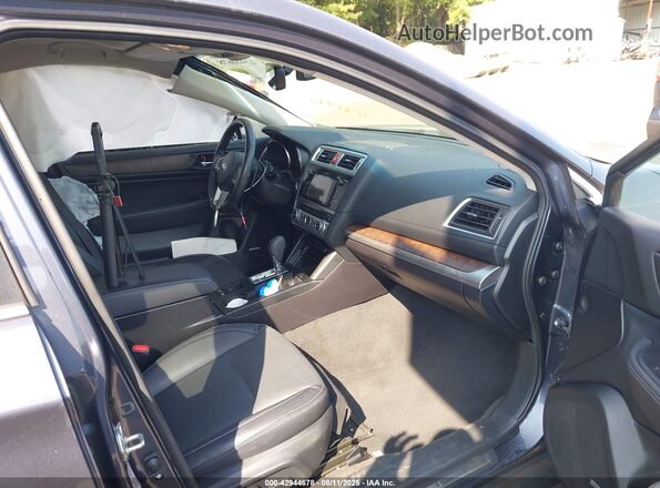 4S4BSANC8H3419909 2017 SUBARU OUTBACK Синий Вид салона спереди