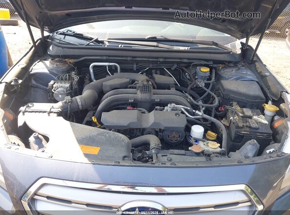 4S4BSANC8H3419909 2017 SUBARU OUTBACK Синий Вид сзади