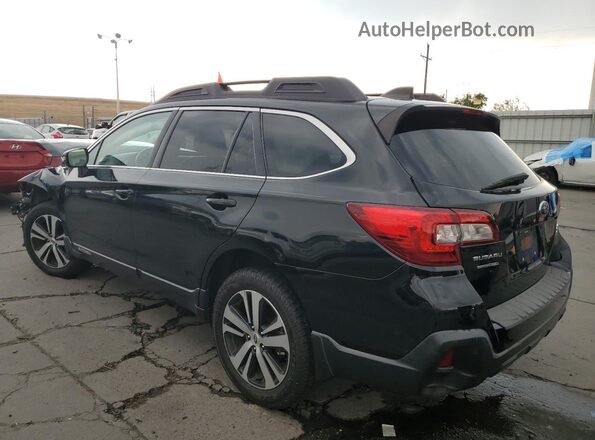 4S4BSENC1J3313671 2018 SUBARU OUTBACK Black Trasero izquierdo