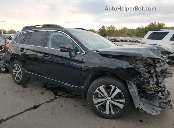 4S4BSENC1J3313671 2018 SUBARU OUTBACK Black Delantero derecho