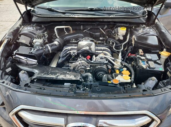 4S4BSENC9J3238556 2018 SUBARU OUTBACK Серый Вид задней части салона