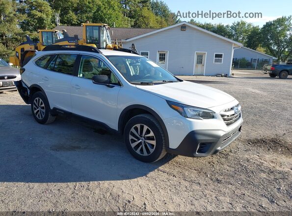 4S4BTAAC1M3196514 2021 SUBARU OUTBACK White Delantero derecho