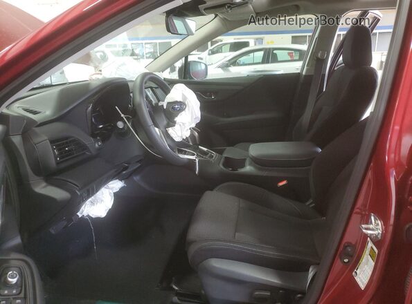 4S4BTAFC1S3243899 2025 SUBARU OUTBACK Red Vista interior delantera
