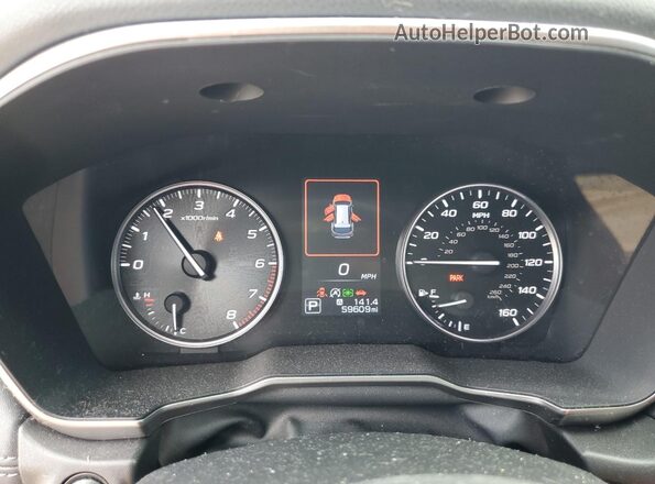 4S4BTANC2M3210205 2021 SUBARU OUTBACK Silver Вид щитка приладів