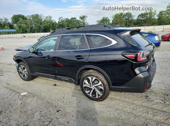 4S4BTANC2N3248826 2022 SUBARU OUTBACK Black Tył lewy