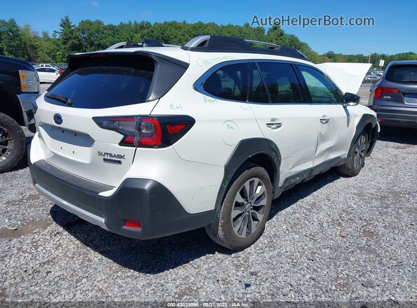 4S4BTAPC6P3124669 2023 SUBARU OUTBACK Белый Задняя правая четверть