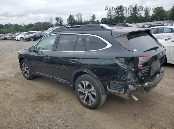 4S4BTGPD1M3204419 2021 SUBARU OUTBACK Black Tył lewy