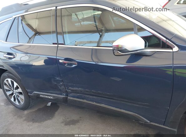 4S4BTGPD7R3138093 2024 SUBARU OUTBACK Blue უკანა სალონის ხედი