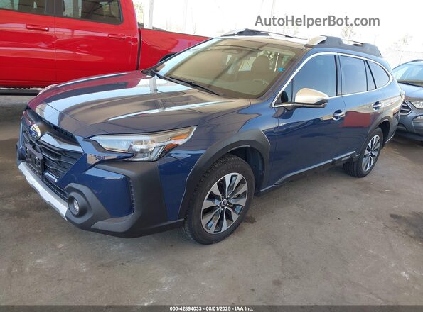 4S4BTGPD7R3138093 2024 SUBARU OUTBACK Blue წინა მარცხენა ხედი სამი მეოთხედიდან