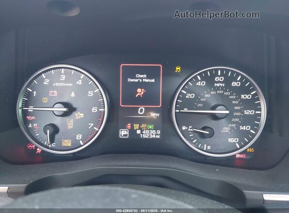 4S4WMAWD8R3418800 2024 SUBARU ASCENT Blue Вид задніх сидінь