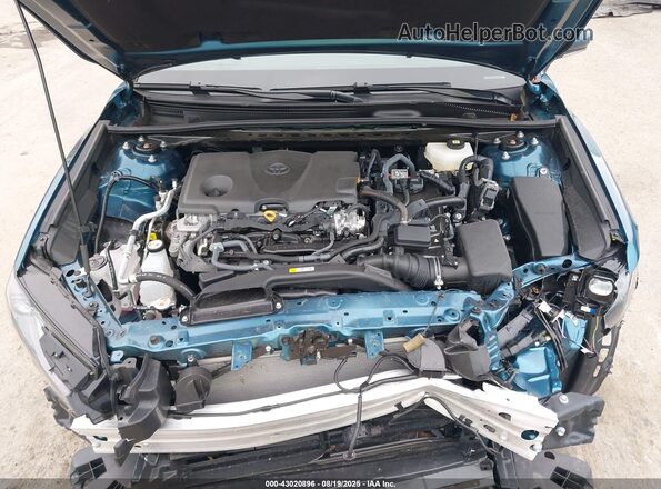 4T1DBADK6SU508199 2025 TOYOTA CAMRY Blue Widok z tyłu