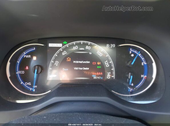 4T3D6RFV3MU040856 2021 TOYOTA LIMITED Silver უკანა სავარძლების ხედი