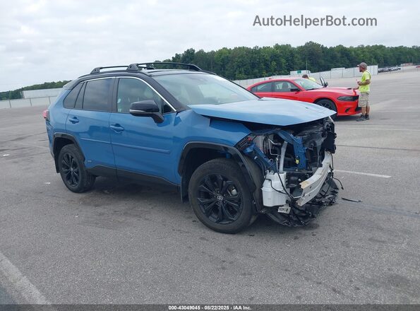 4T3E6RFV9PU139951 2023 TOYOTA RAV4 Blue Front right