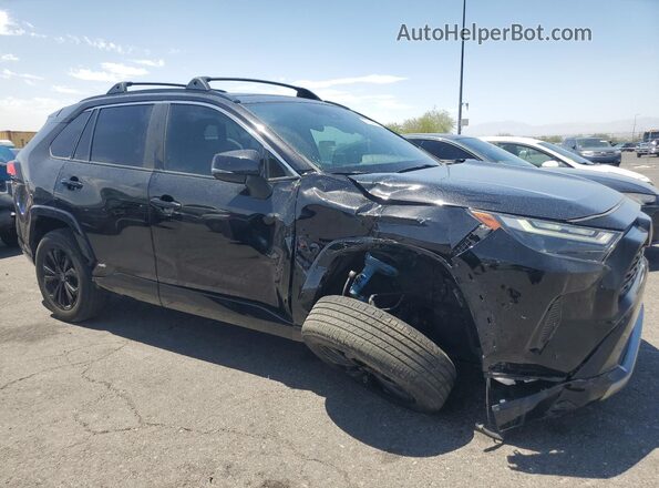 4T3T6RFV2NU101725 2022 TOYOTA RAV4 Черный Передняя правая четверть