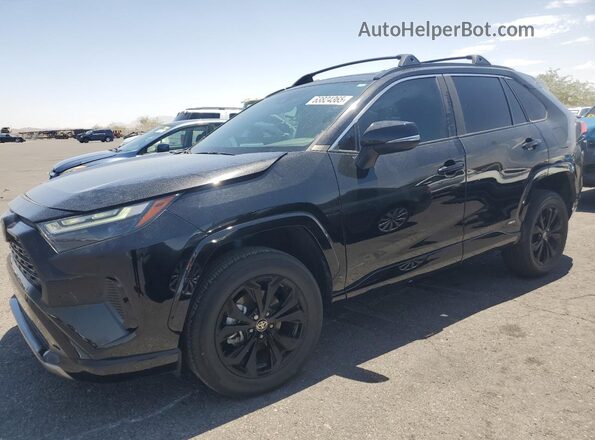 4T3T6RFV2NU101725 2022 TOYOTA RAV4 Черный Передняя левая четверть