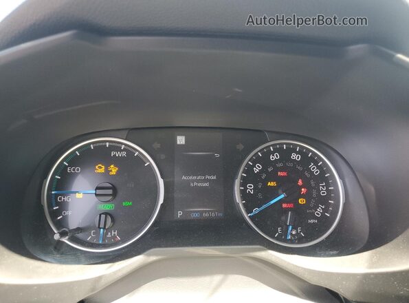 4T3T6RFV2NU101725 2022 TOYOTA RAV4 Черный Вид щитка приборов