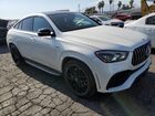 2021 Mercedes-benz Gle Coupe Amg 53 4matic White vin: 4JGFD6BB4MA372159