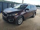 2018 Kia Sorento Lx Burgundy vin: 5XYPG4A30JG400159