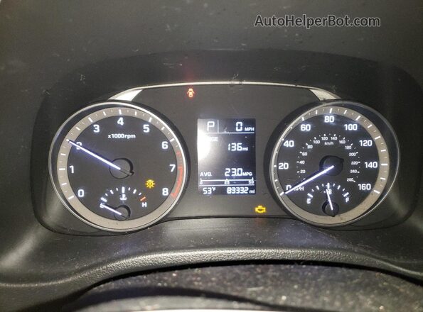 KMHD74LF9JU451423 2018 HYUNDAI ELANTRA Gray Вид задніх сидінь