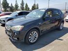 2017 Bmw X3 Sdrive28i Black vin: 5UXWZ7C50H0V86015