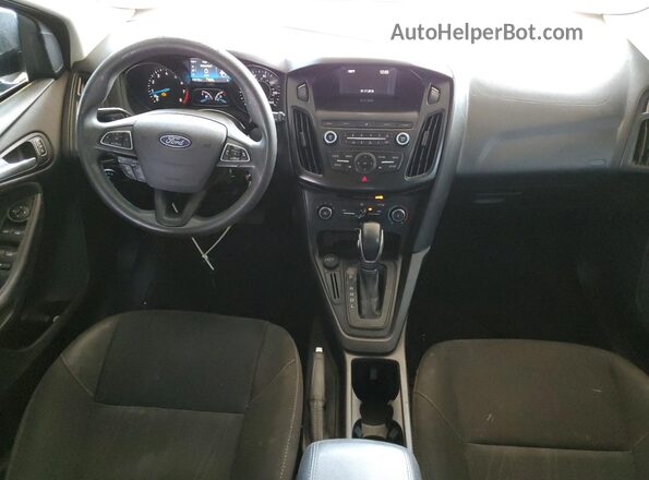 1FADP3K24JL271131 2018 FORD FOCUS Gray Սարքավորումների վահանակի տեսք
