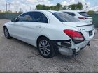 2016 Mercedes-benz C 300   White vin: 55SWF4JB1GU153075