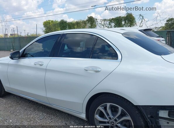 55SWF4JB1GU153075 2016 MERCEDES-BENZ C-CLASS White 