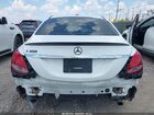 2016 Mercedes-benz C 300   White vin: 55SWF4JB1GU153075