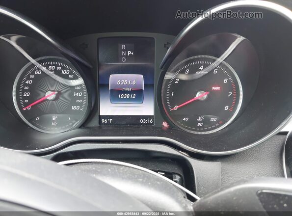 55SWF4KB8HU204037 2017 MERCEDES-BENZ C-CLASS Gray Widok tylnych siedzeń