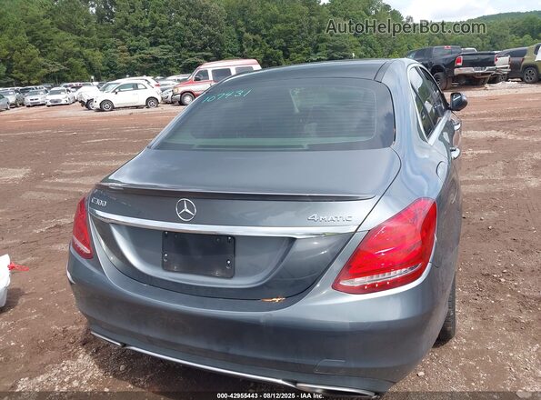 55SWF4KB8HU204037 2017 MERCEDES-BENZ C-CLASS Gray 