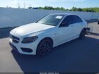 2017 Mercedes-benz Amg C 43 4matic White vin: 55SWF6EB6HU194549