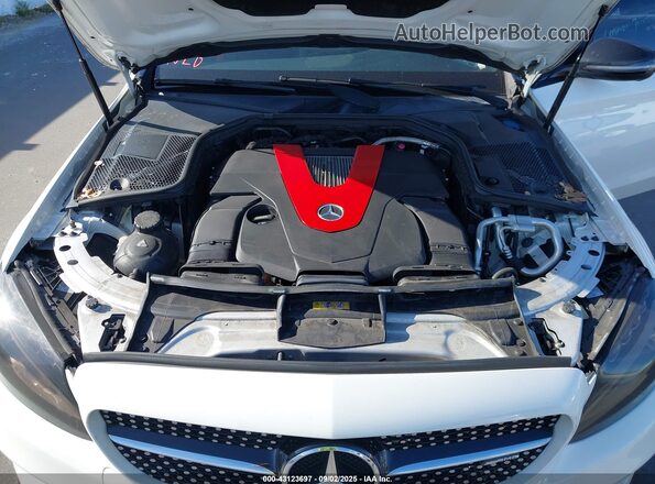 55SWF6EB6HU194549 2017 MERCEDES-BENZ AMG C 43 White Widok z tyłu