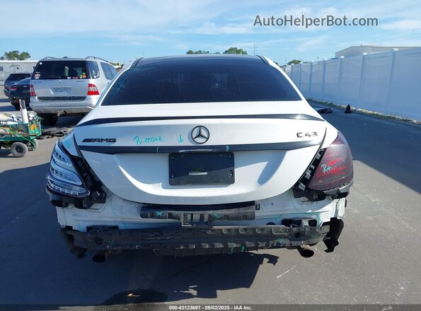 55SWF6EB6HU194549 2017 MERCEDES-BENZ AMG C 43 White 