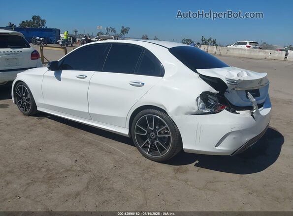 55SWF8DB5LU330546 2020 MERCEDES-BENZ C-CLASS White Հետևի ձախ