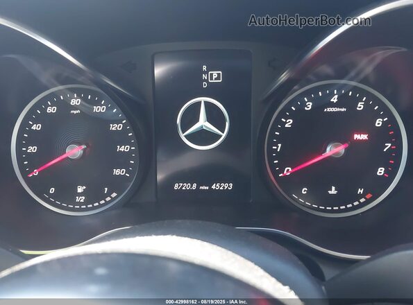 55SWF8DB5LU330546 2020 MERCEDES-BENZ C-CLASS White Հետևի նստատեղերի տեսք