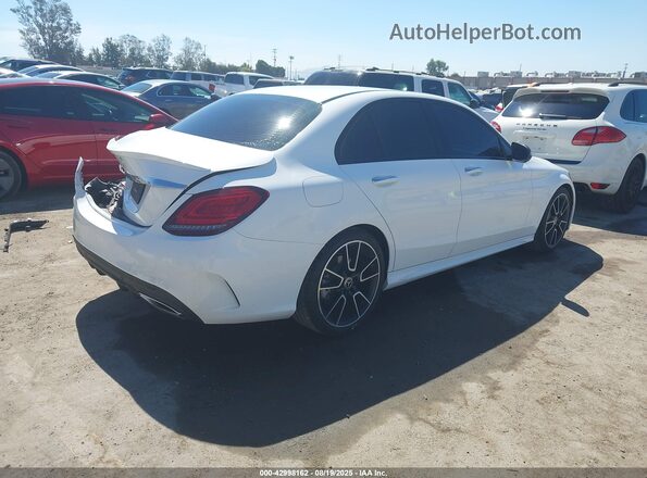 55SWF8DB5LU330546 2020 MERCEDES-BENZ C-CLASS White Հետևի աջ