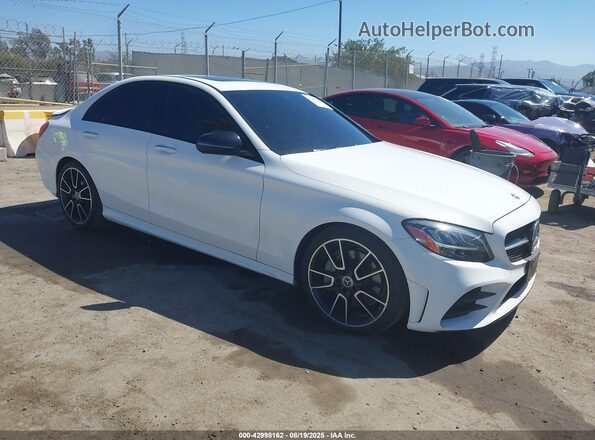 55SWF8DB5LU330546 2020 MERCEDES-BENZ C-CLASS White Առջևի աջ