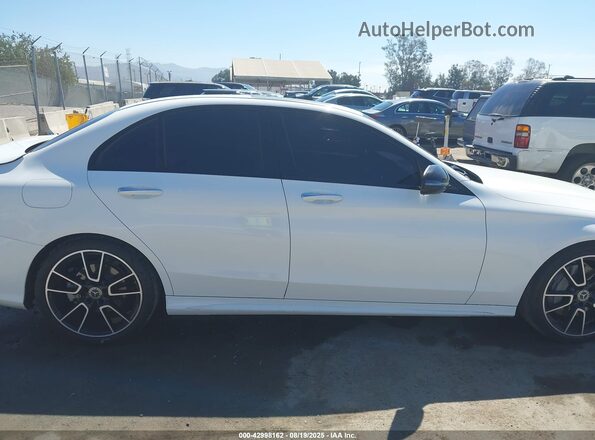 55SWF8DB5LU330546 2020 MERCEDES-BENZ C-CLASS White Սալոնի հետևի տեսք