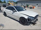 2016 Mercedes-benz Amg C 63 S White vin: 55SWF8HB9GU126915