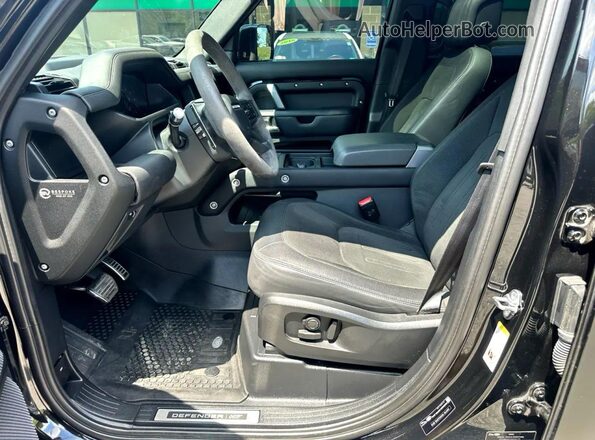SALEWERE9N2096XXX 2022 LAND ROVER DEFENDER Black Front view