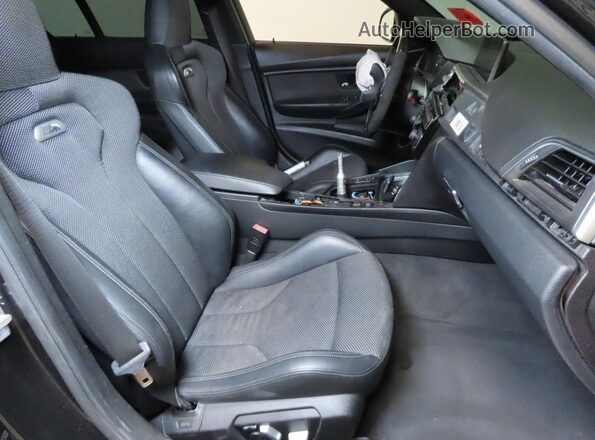 WBS8M9C57G5D31217 2016 BMW M3 Black უკანა ხედი