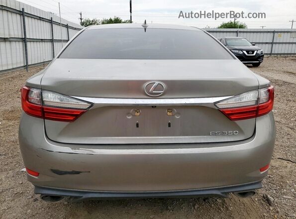 58ABK1GG2JU108341 2018 LEXUS ES Gold Вид ззаду
