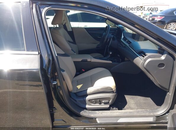 58ACZ1B16LU077357 2020 LEXUS ES 350 Black Widok wnętrza z przodu