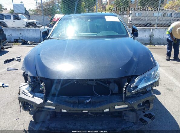 58ACZ1B16LU077357 2020 LEXUS ES 350 Black Widok wnętrza z tyłu