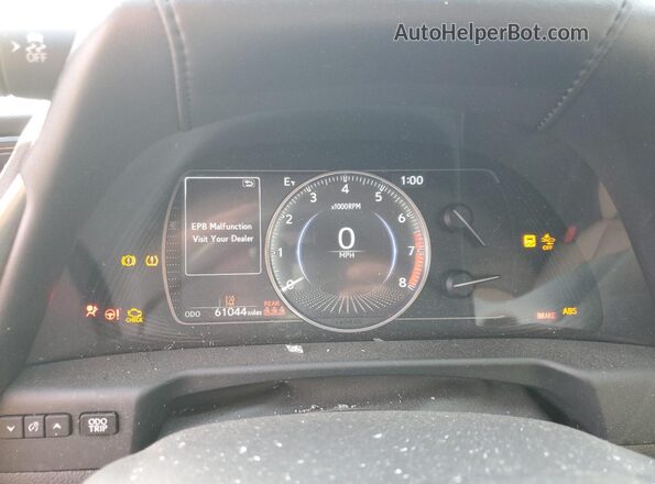 58AD11D14MU001081 2021 LEXUS ES Белый Вид щитка приборов
