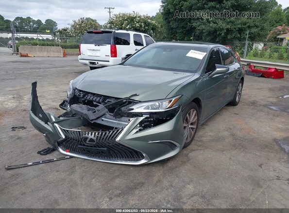 58ADZ1B19LU054823 2020 LEXUS ES 350 Зеленый Передняя левая четверть