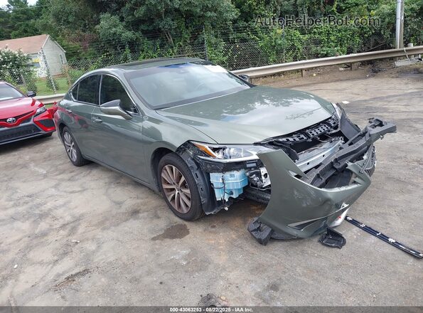 58ADZ1B19LU054823 2020 LEXUS ES 350 Зеленый Передняя правая четверть