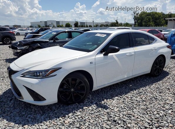 58AHZ1B17MU096765 2021 LEXUS ES White Przód lewy