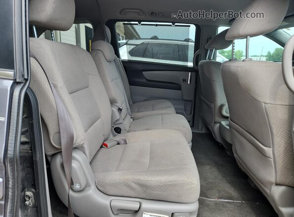 5FNRL5H46HB009463 2017 HONDA ODYSSEY Gray Вид задньої частини салону