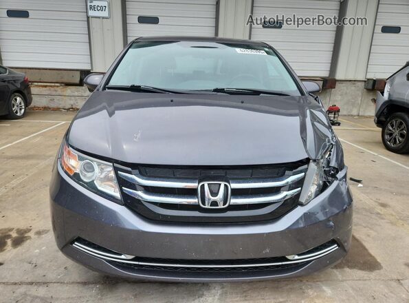 5FNRL5H46HB009463 2017 HONDA ODYSSEY Gray Вид спереду